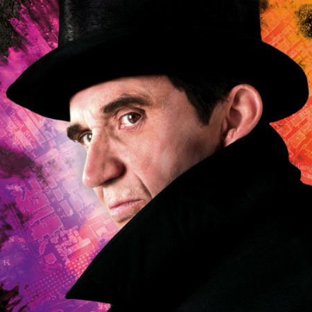 A promotional shot of the actor who play jekyll at a show at the Hippodrome theatre